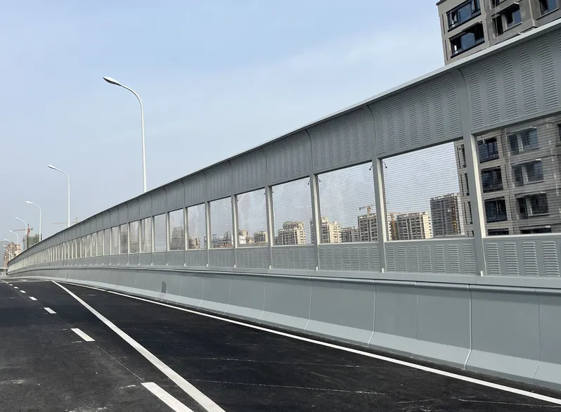 noise barrier aluminum installation