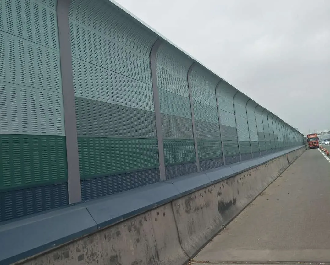 noise barrier highway galvanized steel