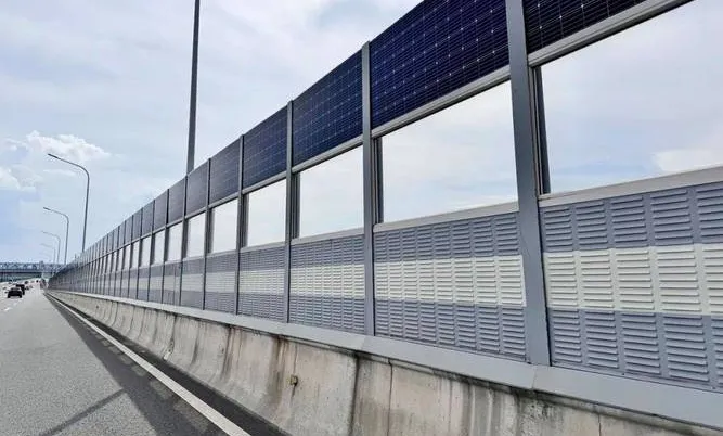 noise barrier highway solar