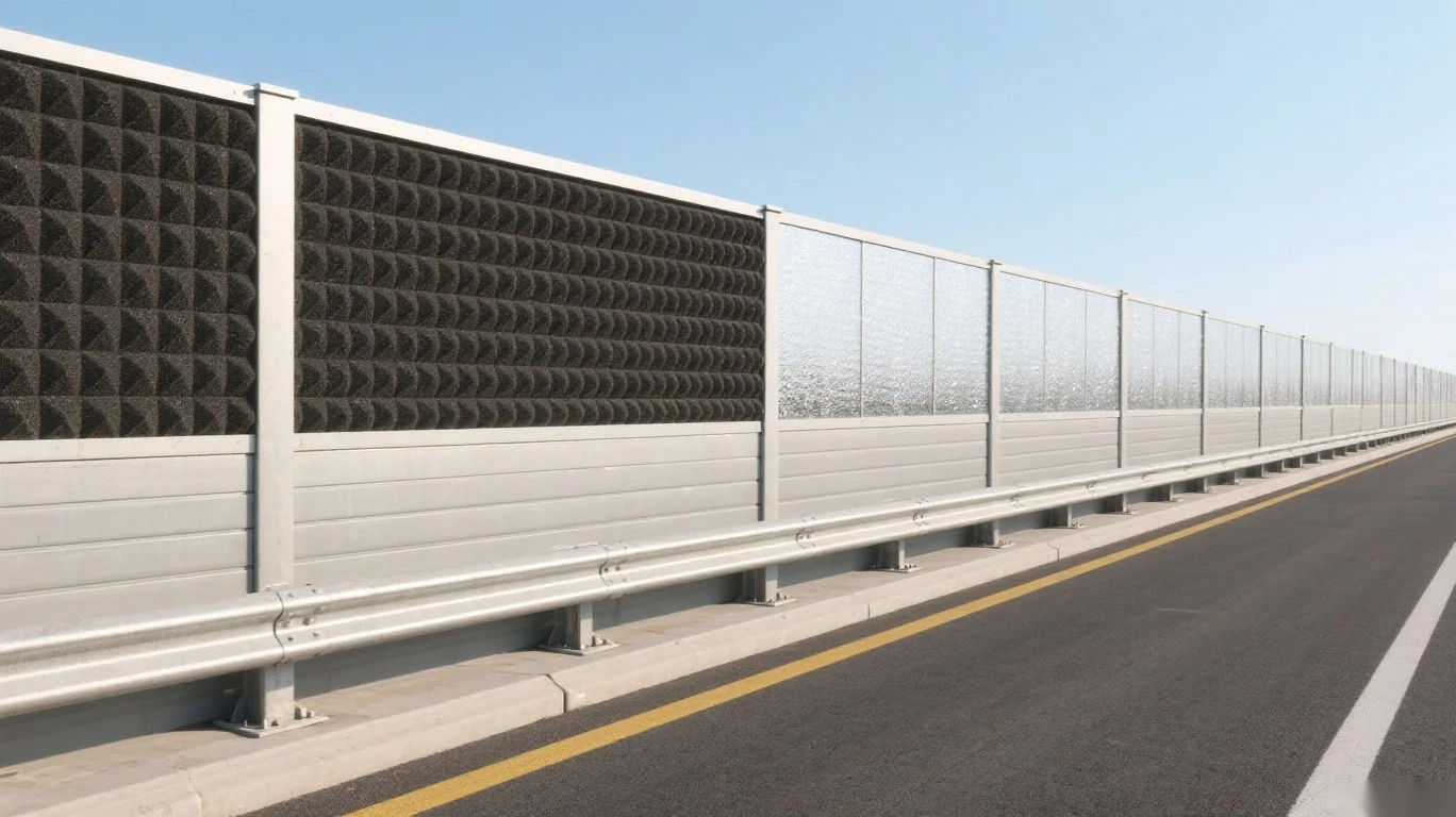 noise barrier hybrid