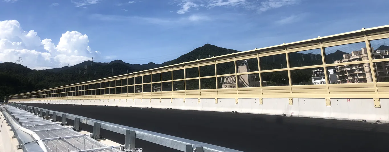 noise barrier railway hybrid