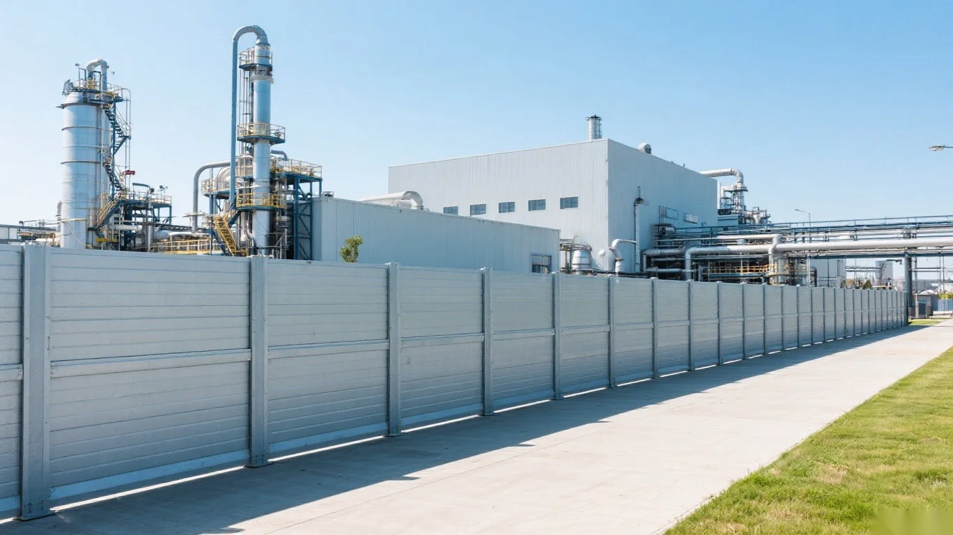 noise barrier industrial factory