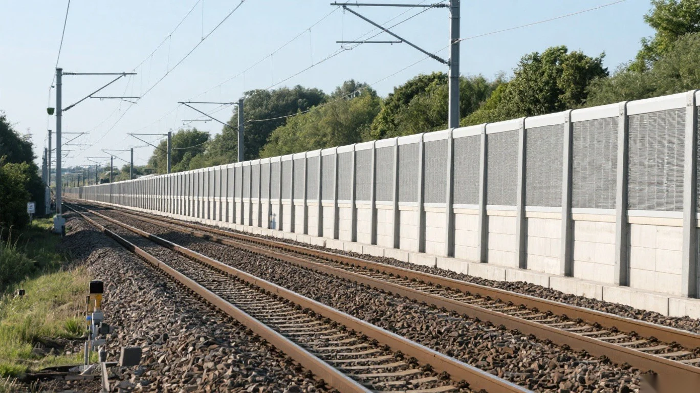 noise barrier railway project