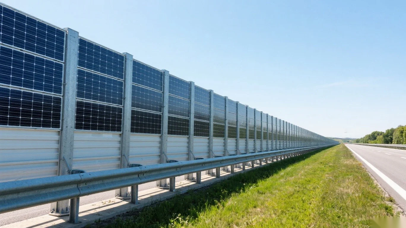 noise barrier solar