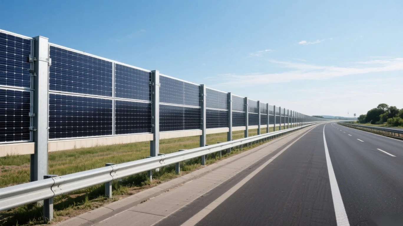 noise barrier solar